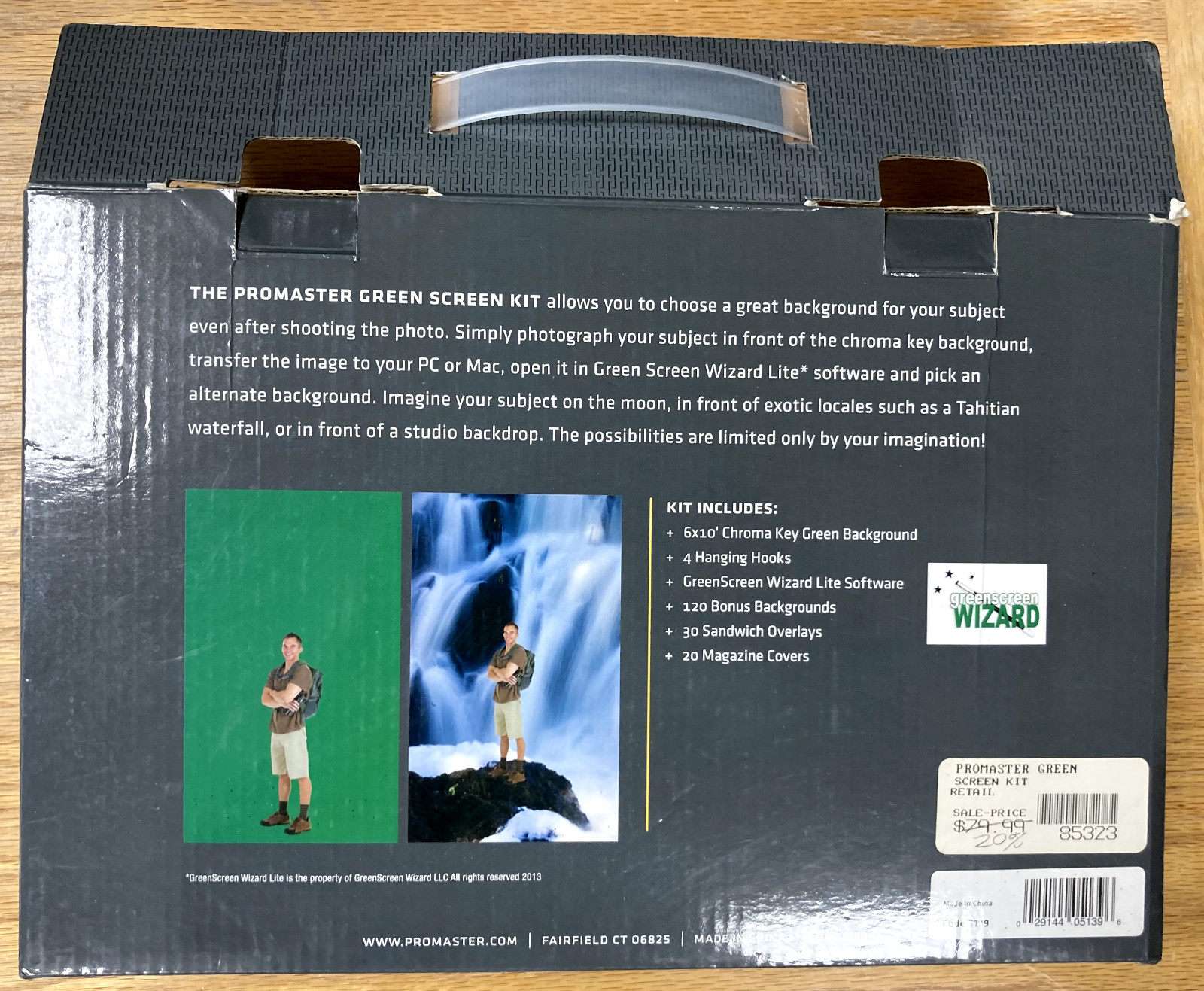 Promaster 6’x10′ Chromakey video GREEN SCREEN