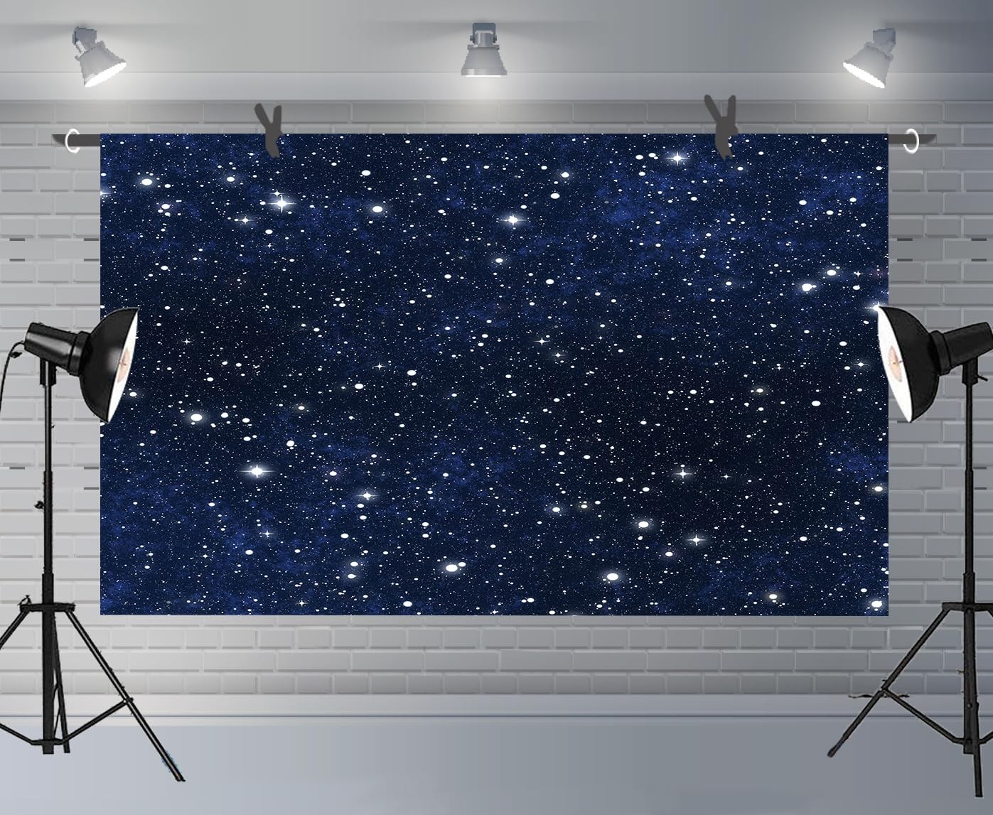 10x10ft Night Starry Sky Photo Backdrop Kids Birthday Party Studio Background