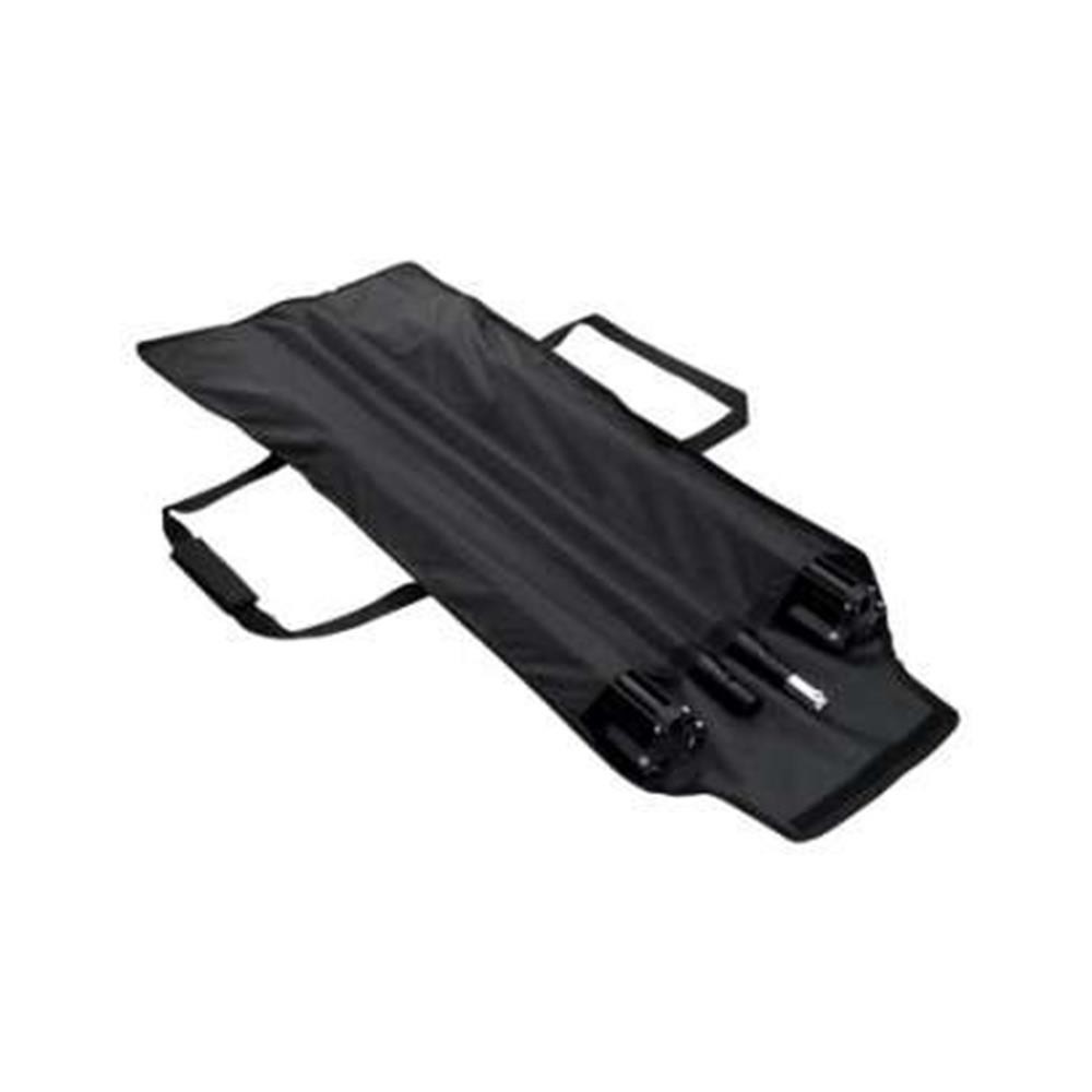 Foldable Background Stand Backdrop Support System Kit Iron Black with 3 Clips