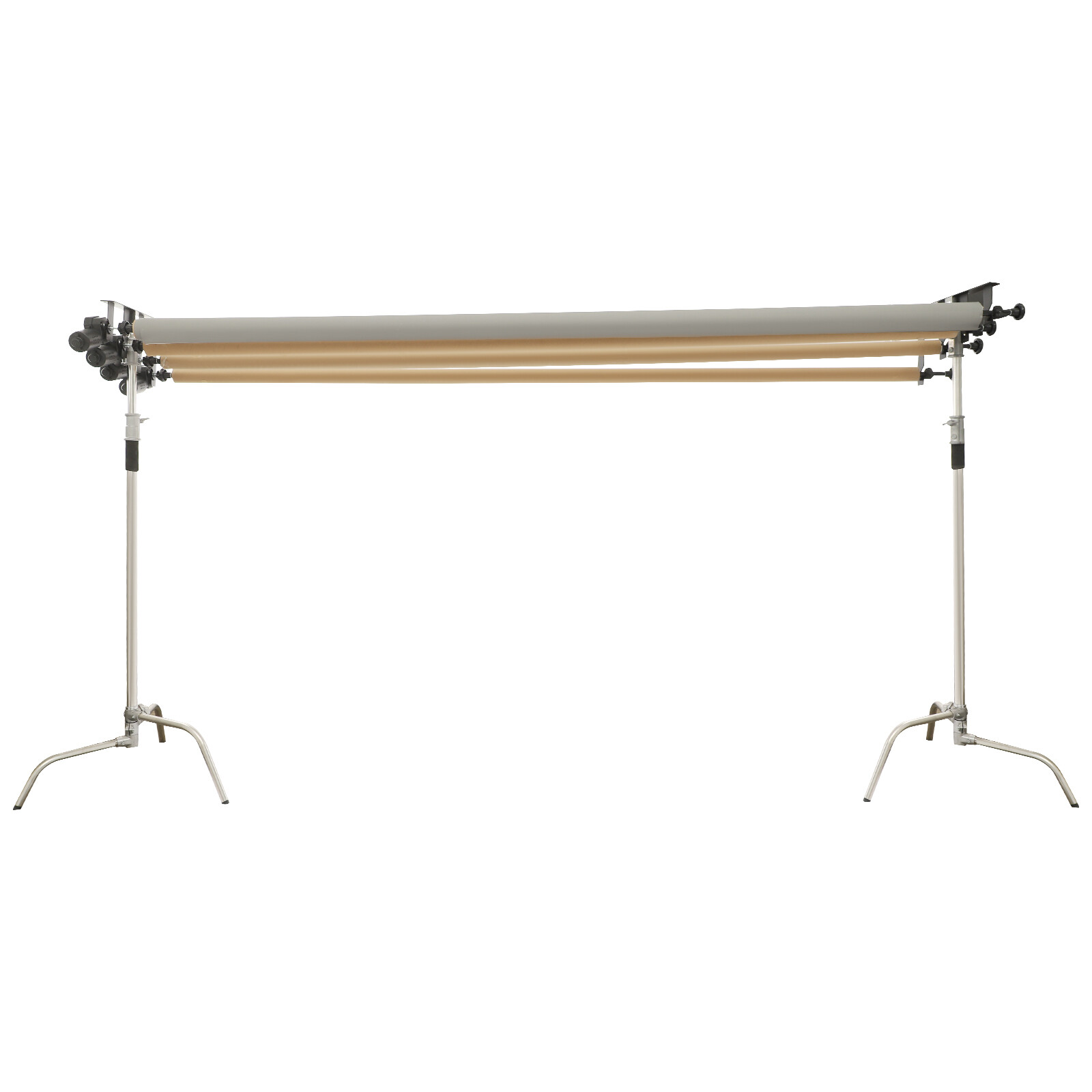 Photography Backdrop Support System Wall Mount Studio Background Stand 4 Roller