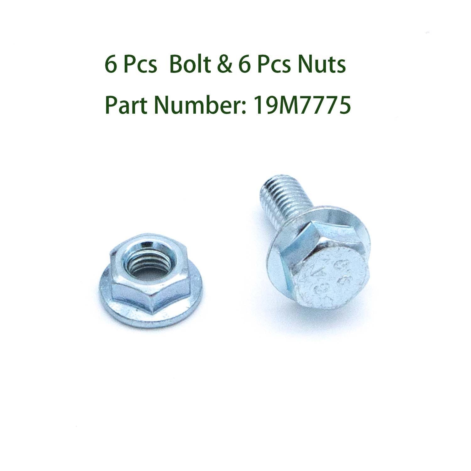 19M7775 14M7303 Battery Terminal Bolts Nuts 19M7775 Replacement fits for Jo-h…