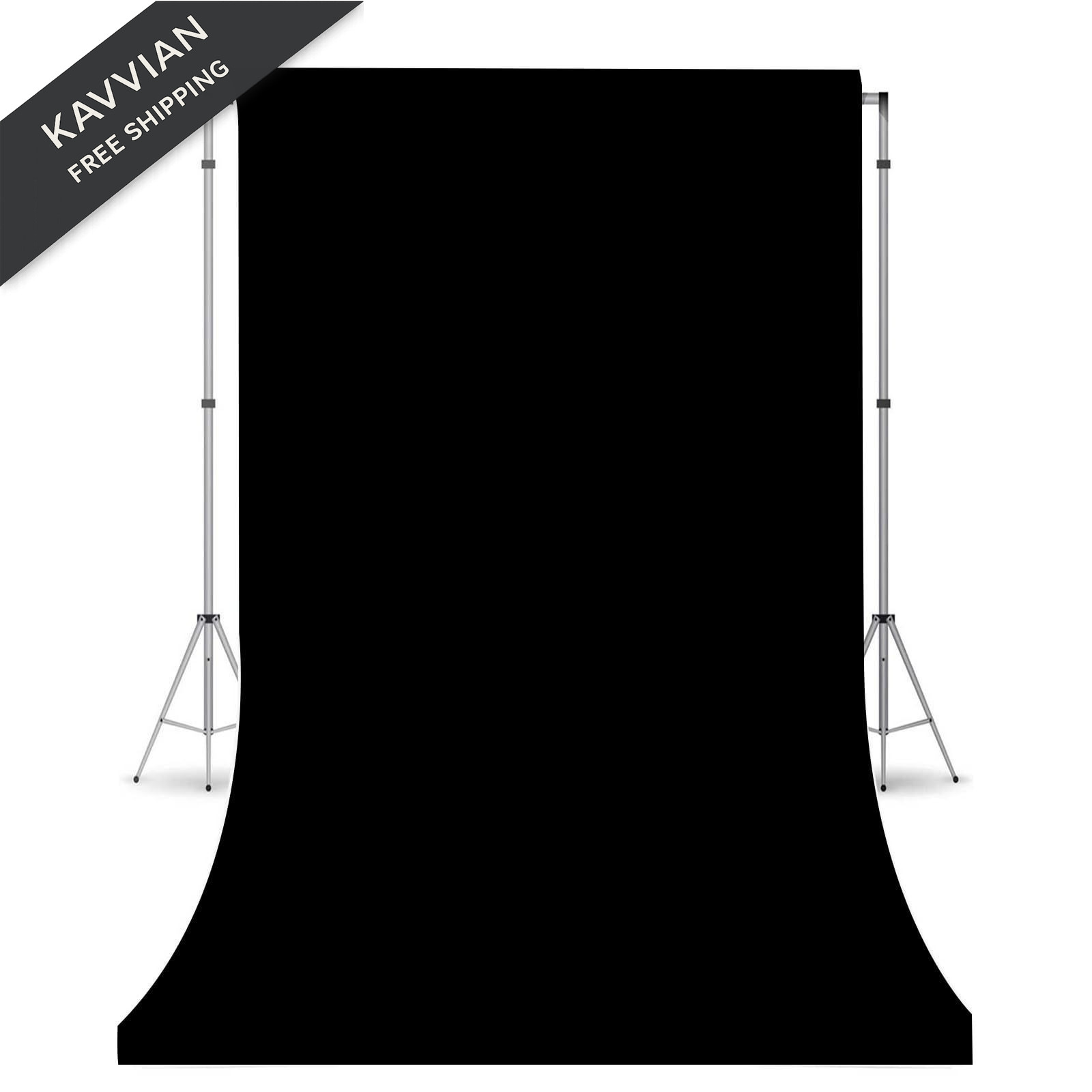 Black Photo Backdrop for Photoshoot, Photography 3×5 FT,