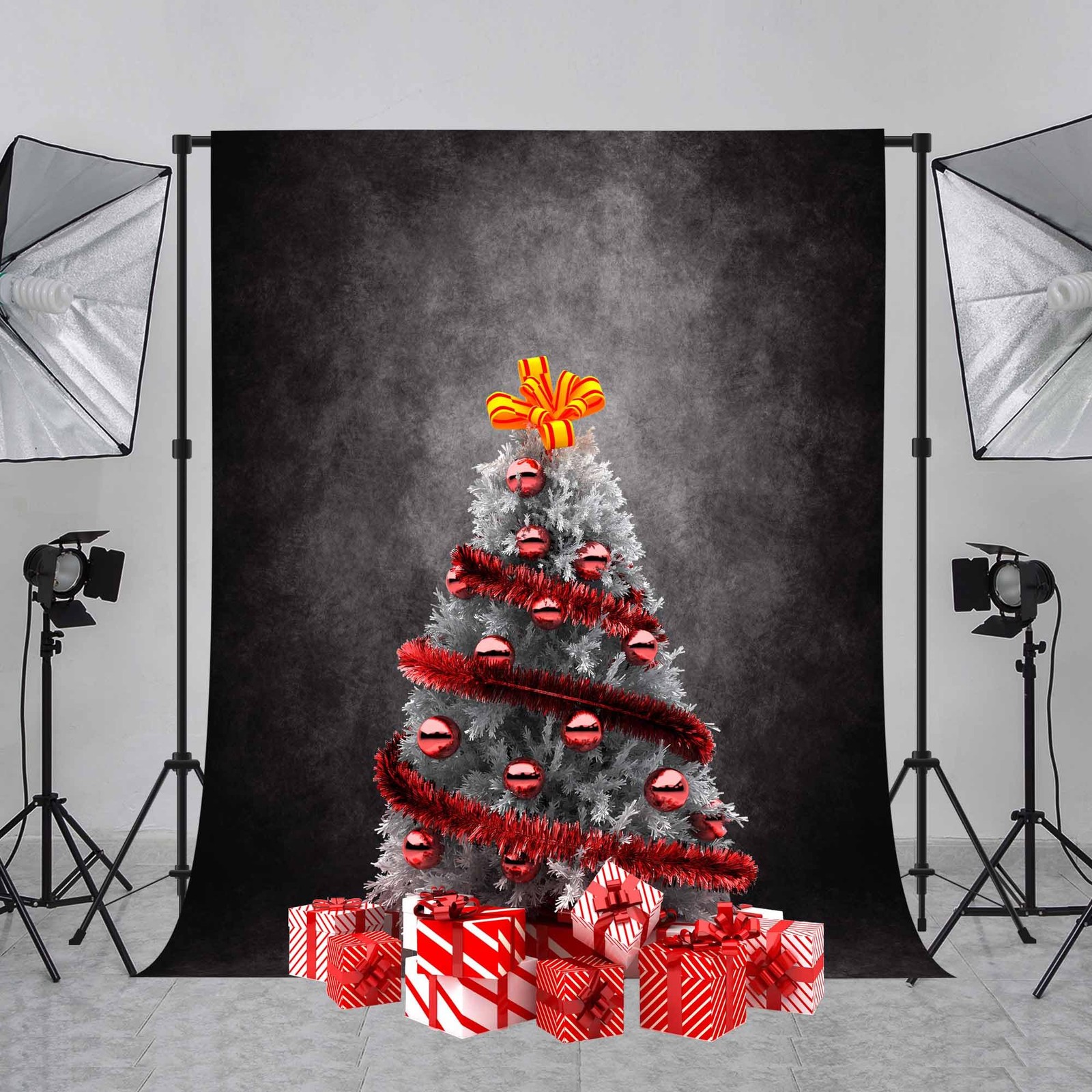 Abstract Black 5x7ft Backdrop Background for Photography Headshot Portraits P…