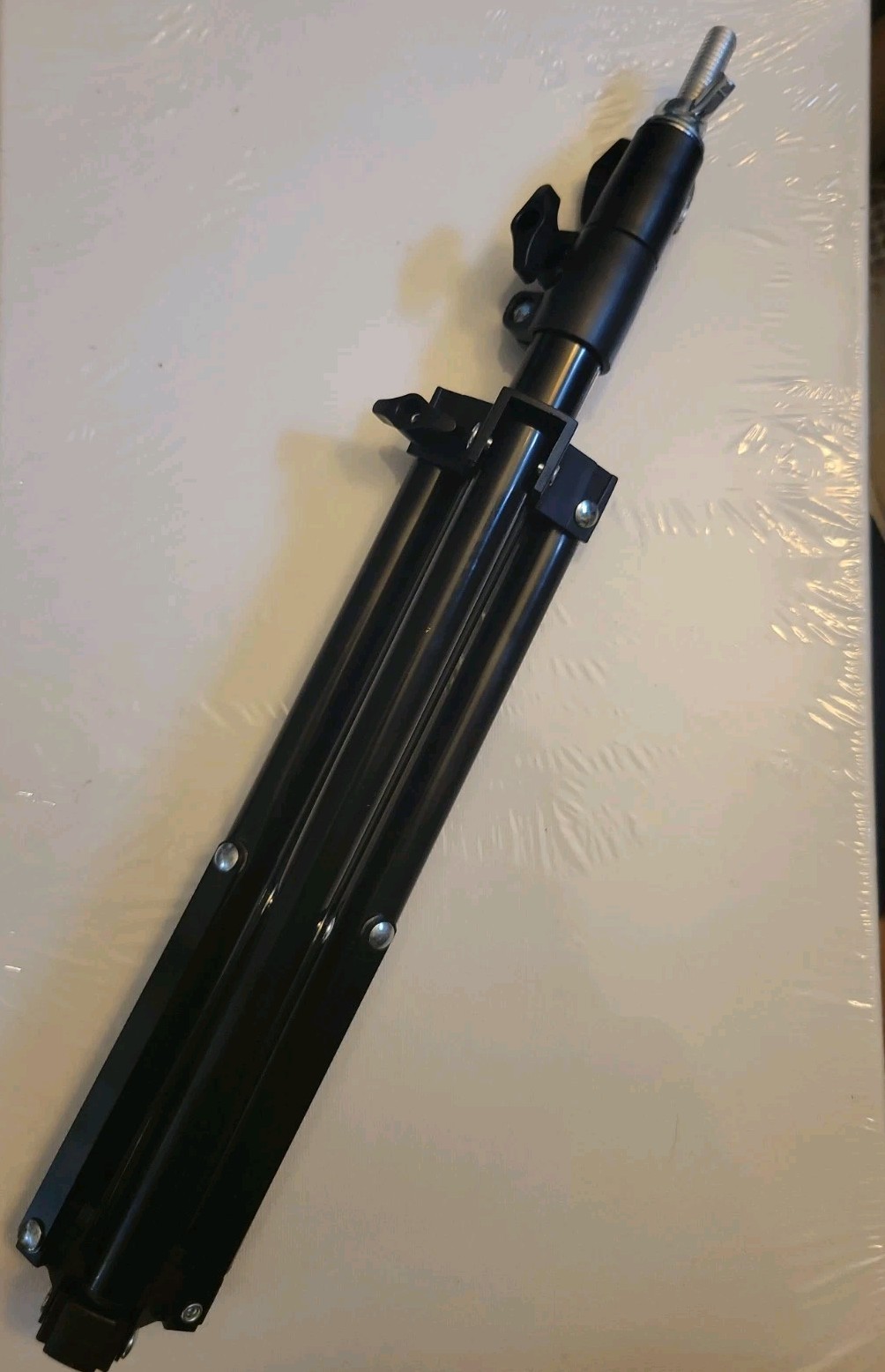 3.5 Tall Photography Tripod Light Or Backdrop Stand With Wing Nut Attachment