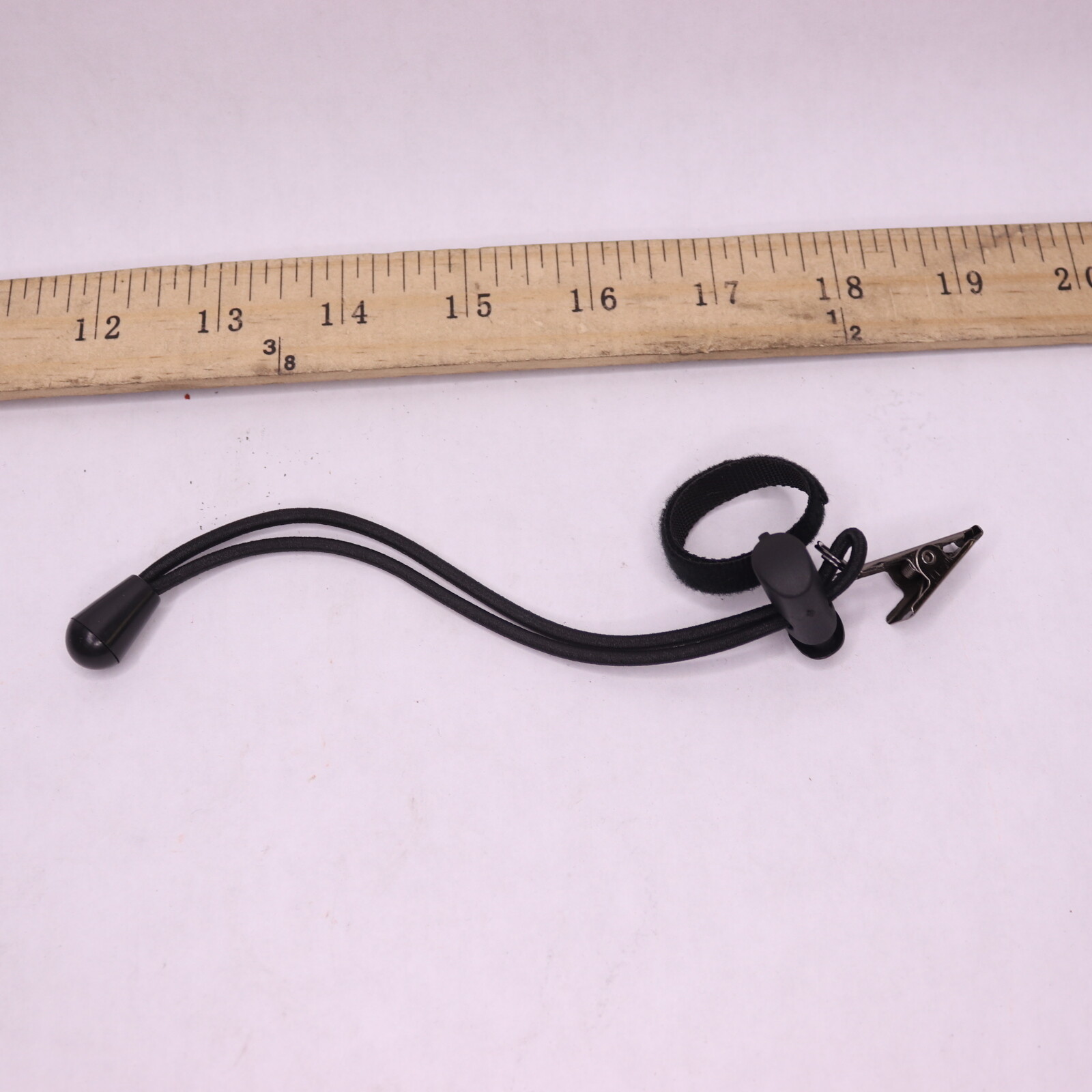 (12-Pk) Adjustable Spring Clips Muslin Backdrop Clamps Holder Black D102672