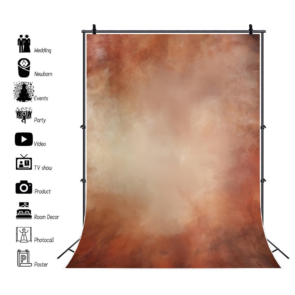 Retro Gradient Photography Background Solid Customized Photographic Backdrop