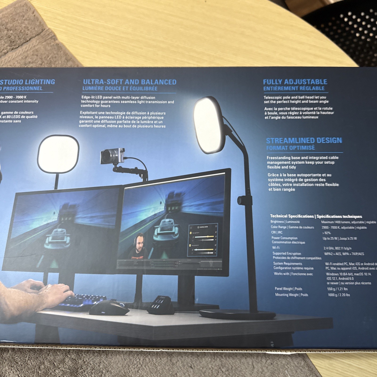 Elgato Key Light Air Professional LED Panel 1400 Lumens – 10LAB9901 – NEW