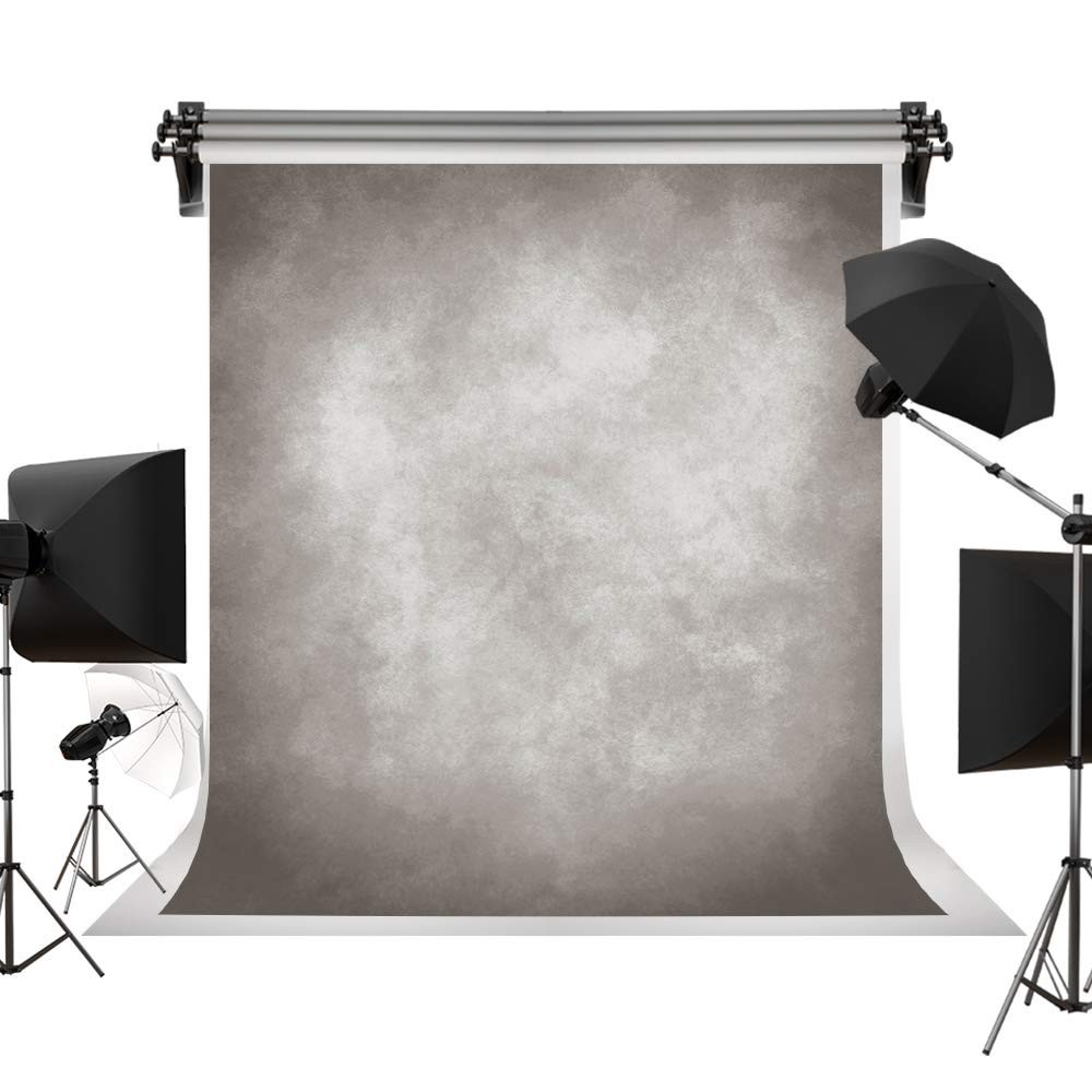 5x7ft Vintage Abstract Grey Photo Backdrop for Portraits & Studio Photography