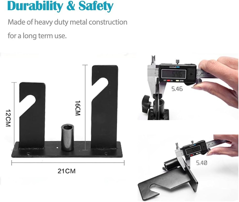 Photography Backdrop Double Roller Wall Mounting Manual Background Support Syste