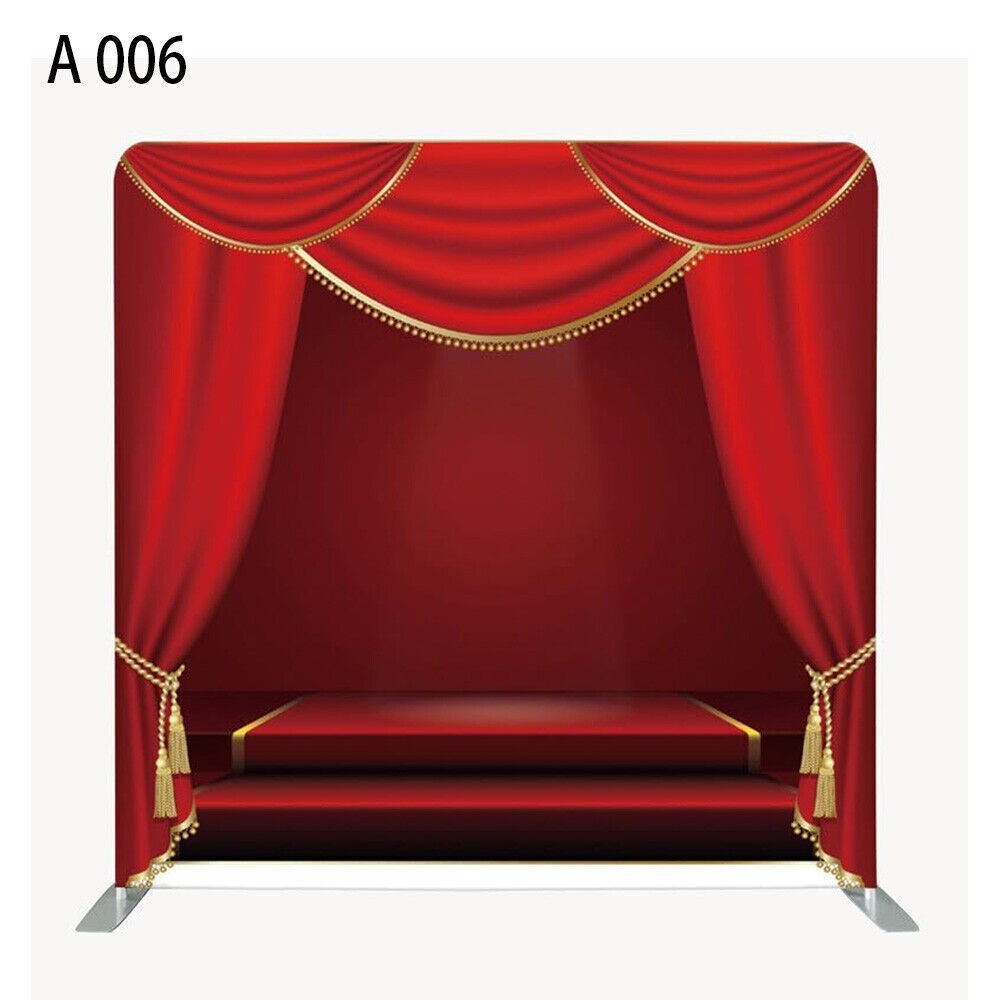Christmas Photo Backdrop with Sturdy Stand (Custom Image Available) for Parties
