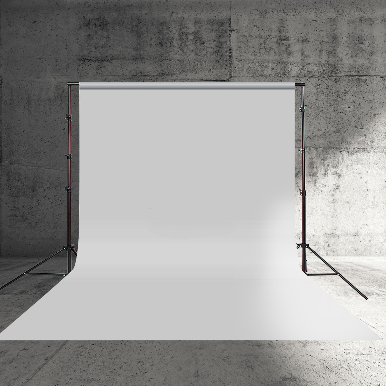 10Ft Photography Background 2*3m Backdrop Support Stand Kit With Case Heavy Duty