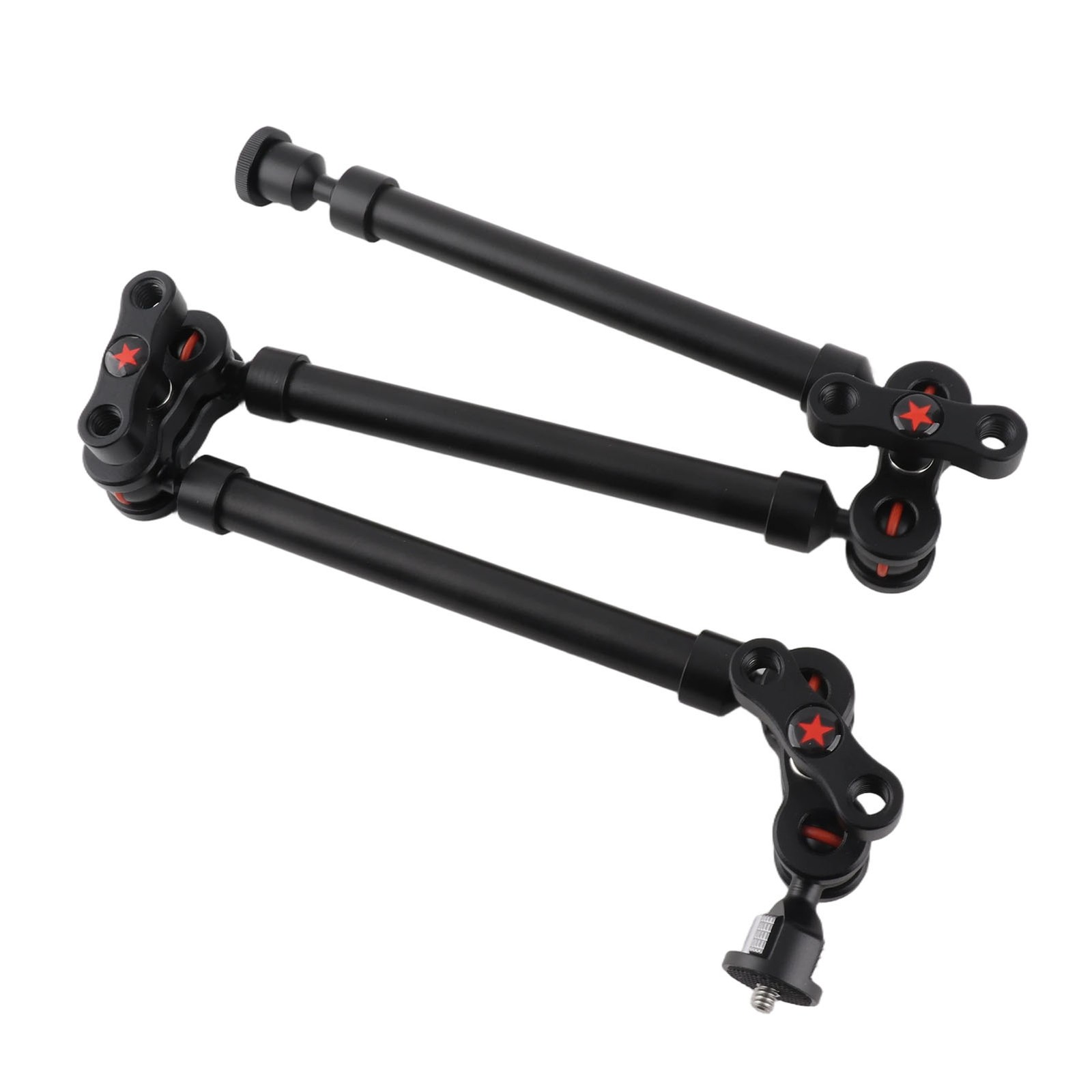 755mm Universal Arm Stand 3 Sections Adjustable Photography Extension Support