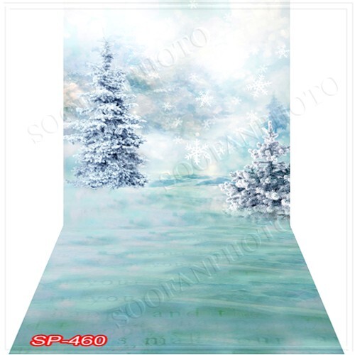 10’x20′ CP Christmas Season Scenic Microfiber Fabric background backdrop SP460