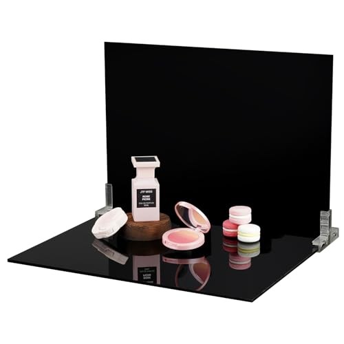 Double Sided Matte and Reflective Black Product Photography Backdrops