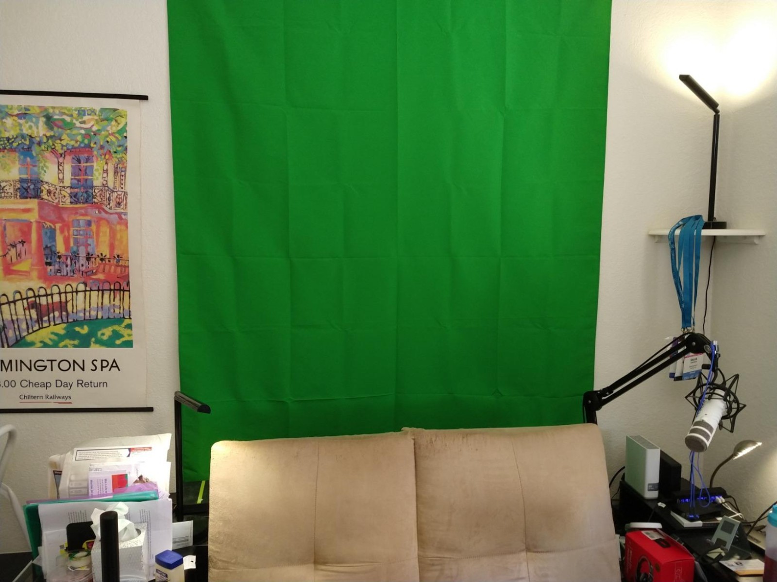 Green Screen Backdrop 5×6.5 ft Chromakey Background Photo Video Studio Cloth New