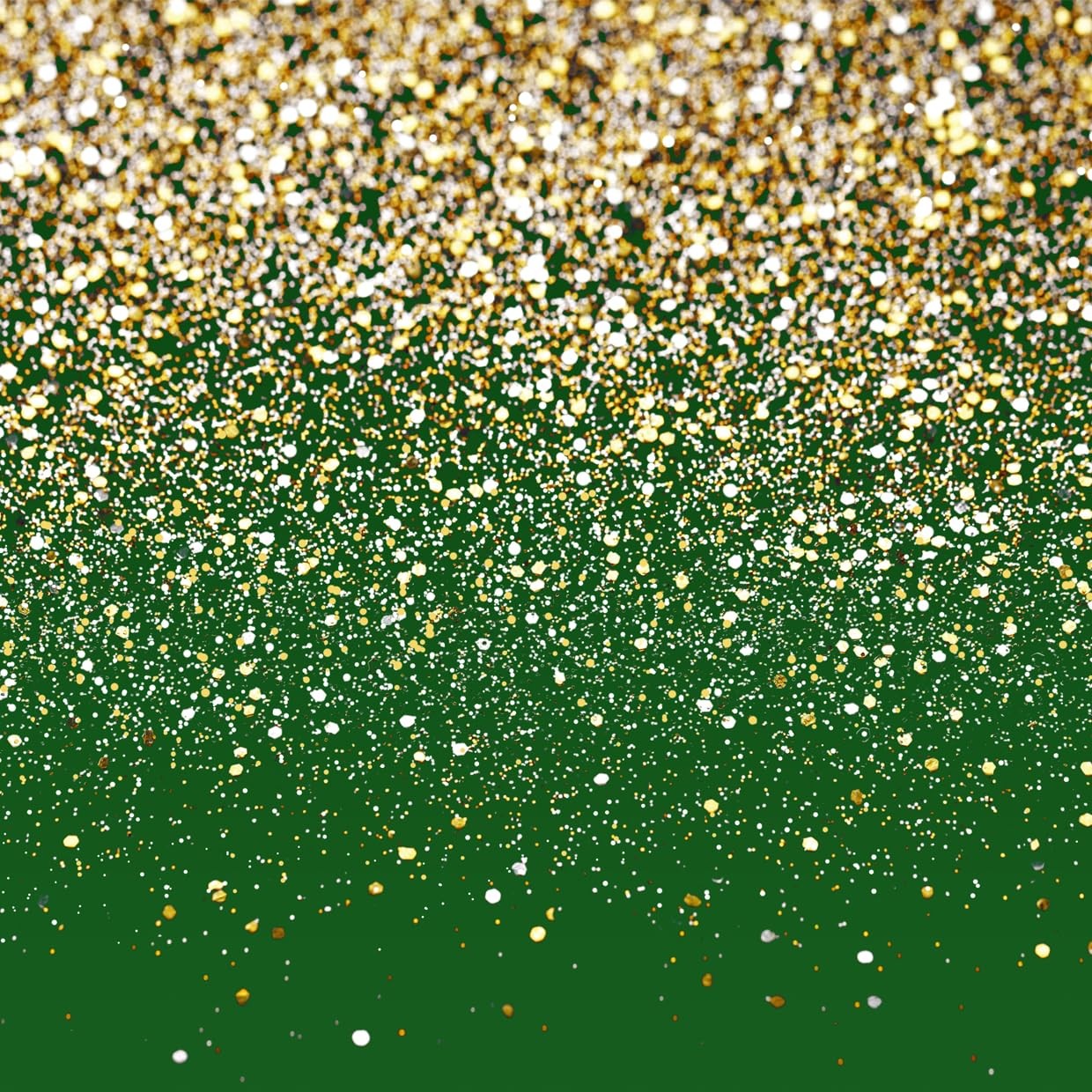 8×8 Ft Green Gold Birthday Wedding Prom Graduation Photography Background