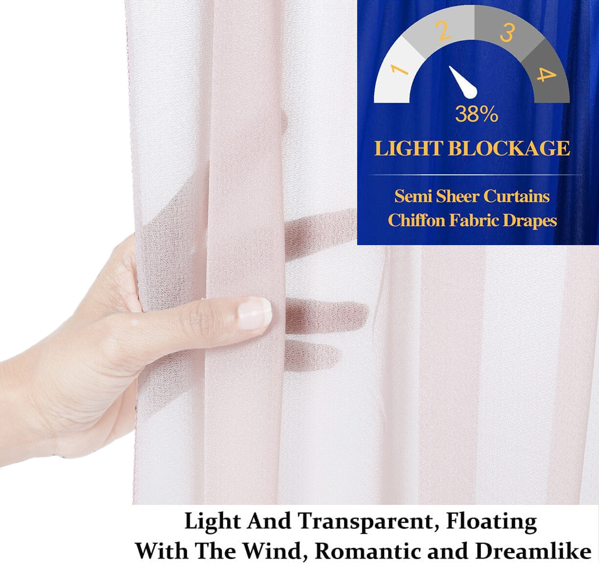 Chiffon Backdrop Panels Curtain Photography Backgrounds Wedding Arch Stage Décor
