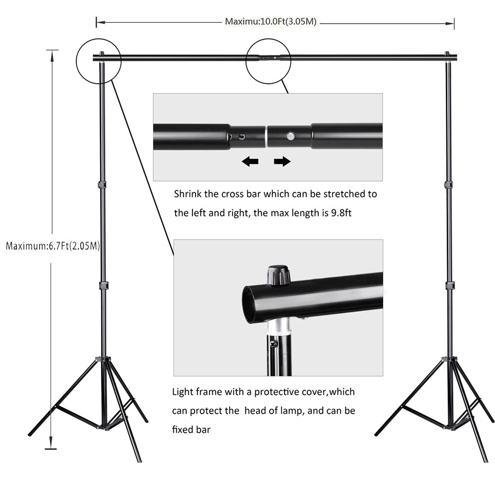 Slow Dolphin Photo Background Support System with Backdrop One Size, Green