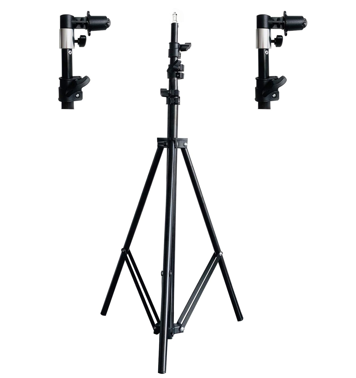 8ft Collapsible Background Stand Kit for Pop Up Backdrops Tripod Frame with C…