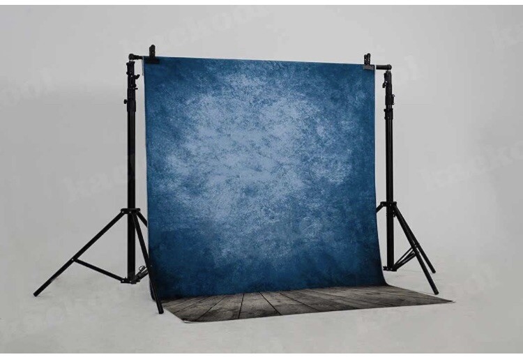 Kackool 5x7ft Abstract Wood Background Blue Photography Background Studio Backdr