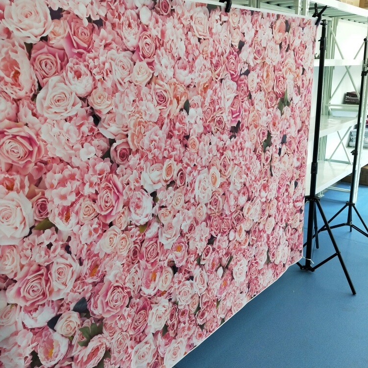 Romantic Floral Photography Background Video Studio Backdrops Party Wedding