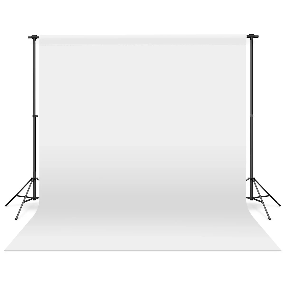 White Muslin Backdrop Studio Background Pre Stitched Loop 6×9 10×10 10×12 10×16