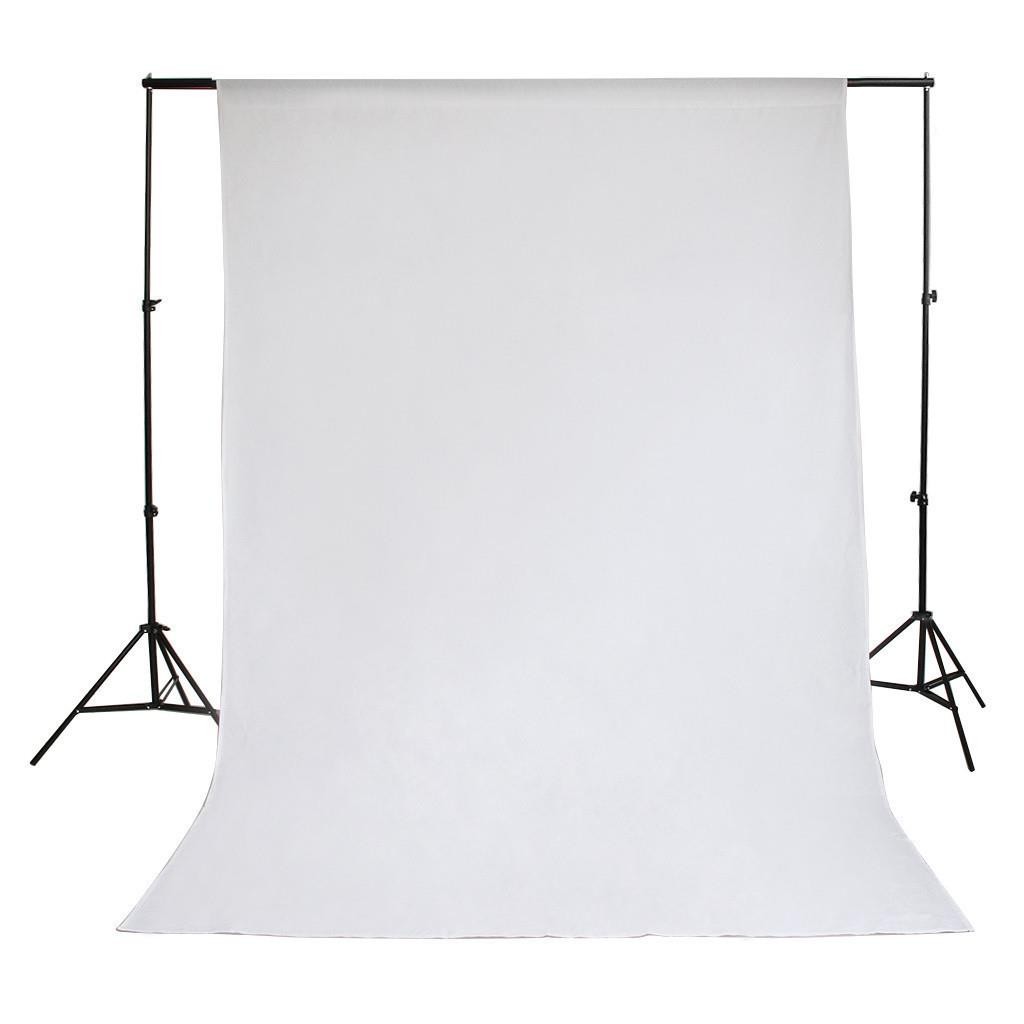 Kshioe Photography 10ft Backdrop Stand Kit 1.6*3m Green Screen Black White Clamp