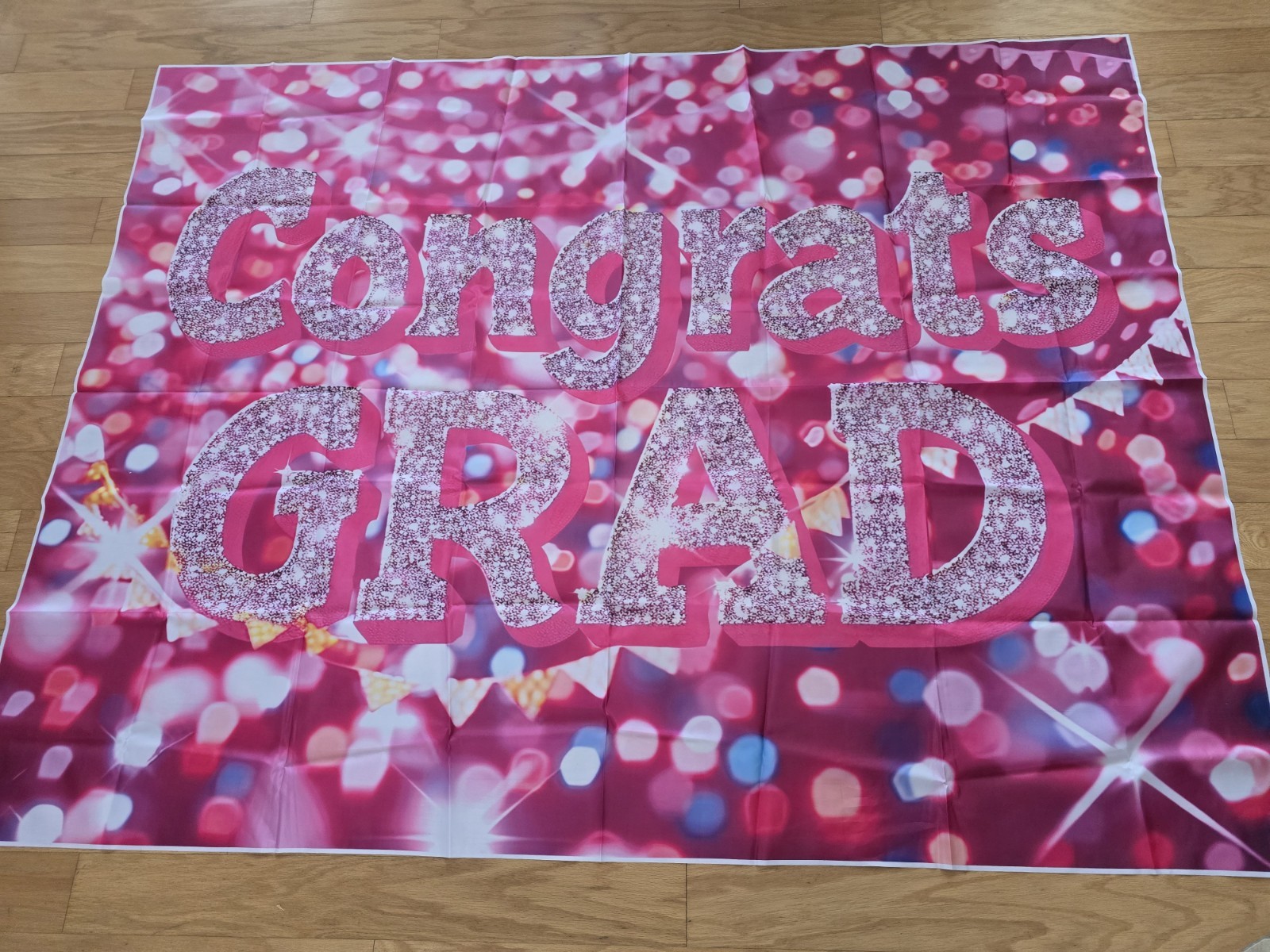 congrats grad pink photo backdrop background size 5.5×7.5