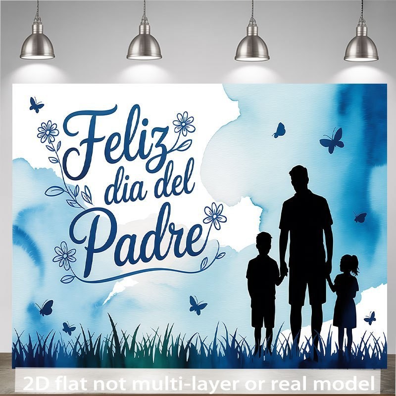 Father’s Day Background Cloth Party Photography Props Decoration Festival Shoot