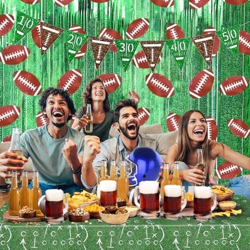 3 Pack Football Party Decorations Football Birthday 3PC Football Party
