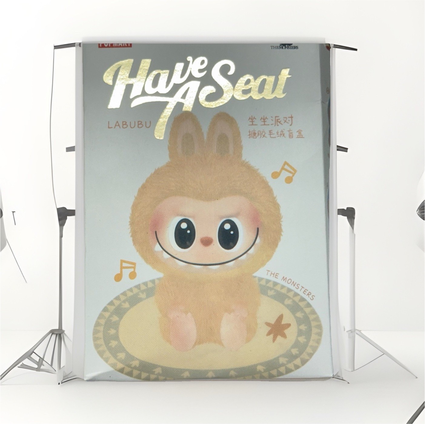 LABUBU Cartoon ‘Have A Seat’ Trending The pop mart hot selling Labubu