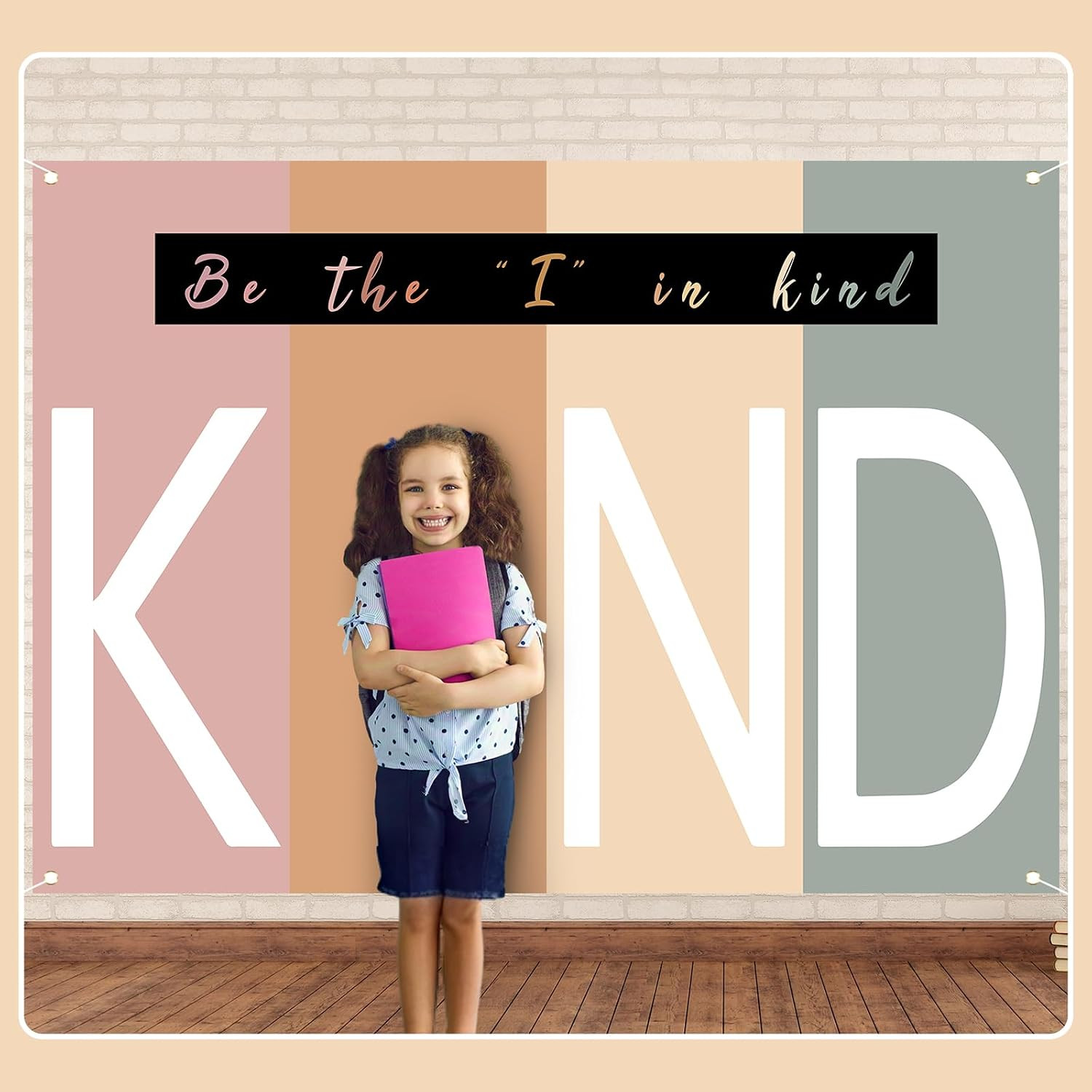 Welcome Back to School Classroom Backdrop Decorations 84 X 60 Inch Large Be the