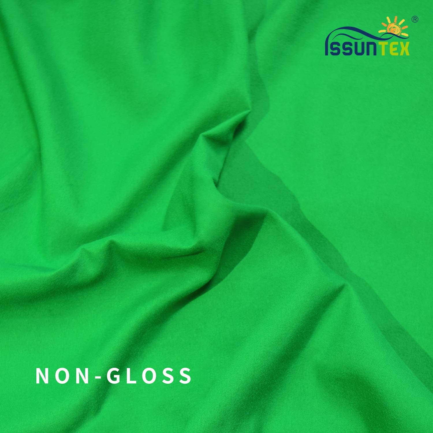 6×9 ft Background Muslin Backdrop Photo Studio Collapsible High Density Green