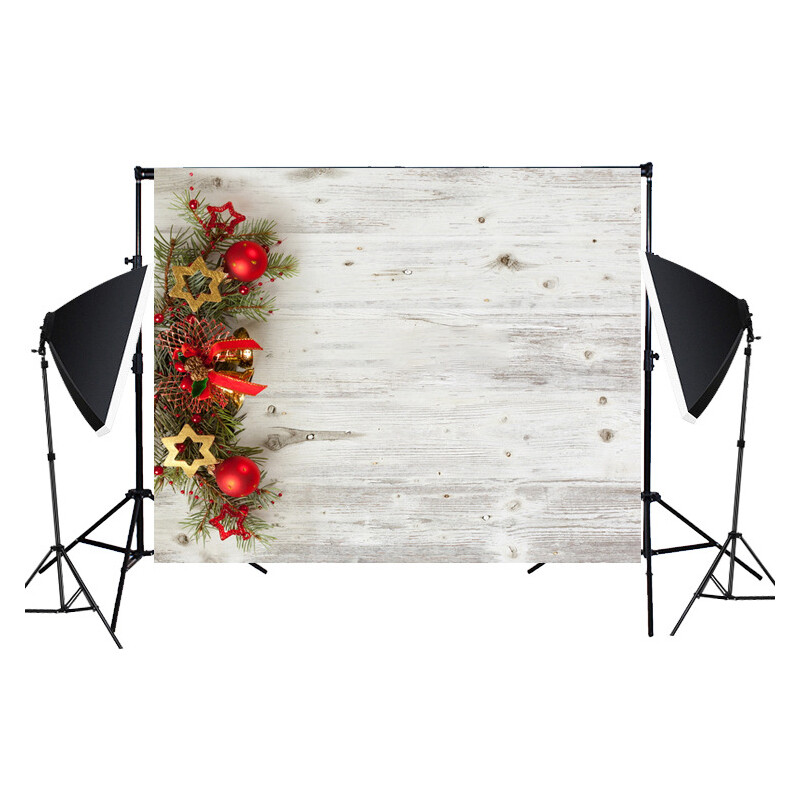 Vinyl Photo Backdrop Brick Wood Floor Photography Background Video Studio Tool