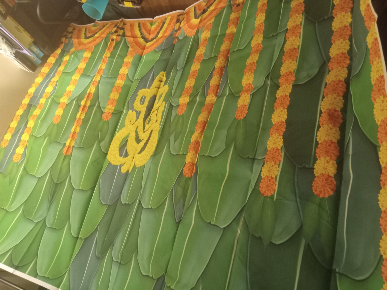 10x8ft Vinyl Indian Pooja Backdrop for Photography India Traditional Backdrop…