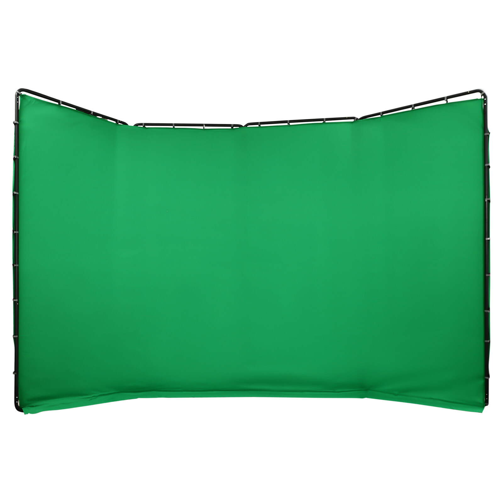 Photography Backdrop Stand Kit with Green Cloth For Photo Studio 12.73*7.55ft