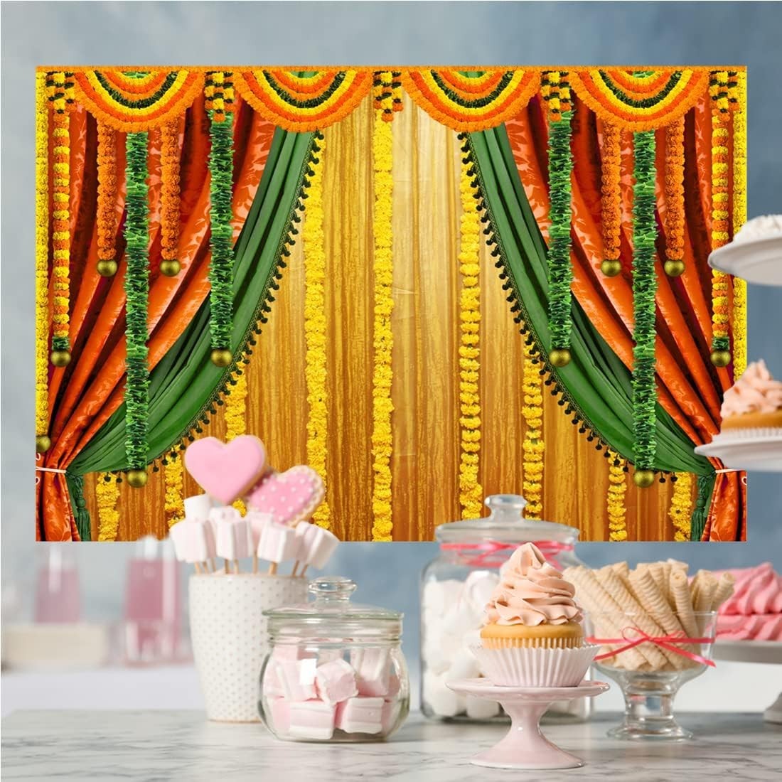 Customizable 5x3ft Photography Backdrop for Festivals – Non-Fading & Easy Care