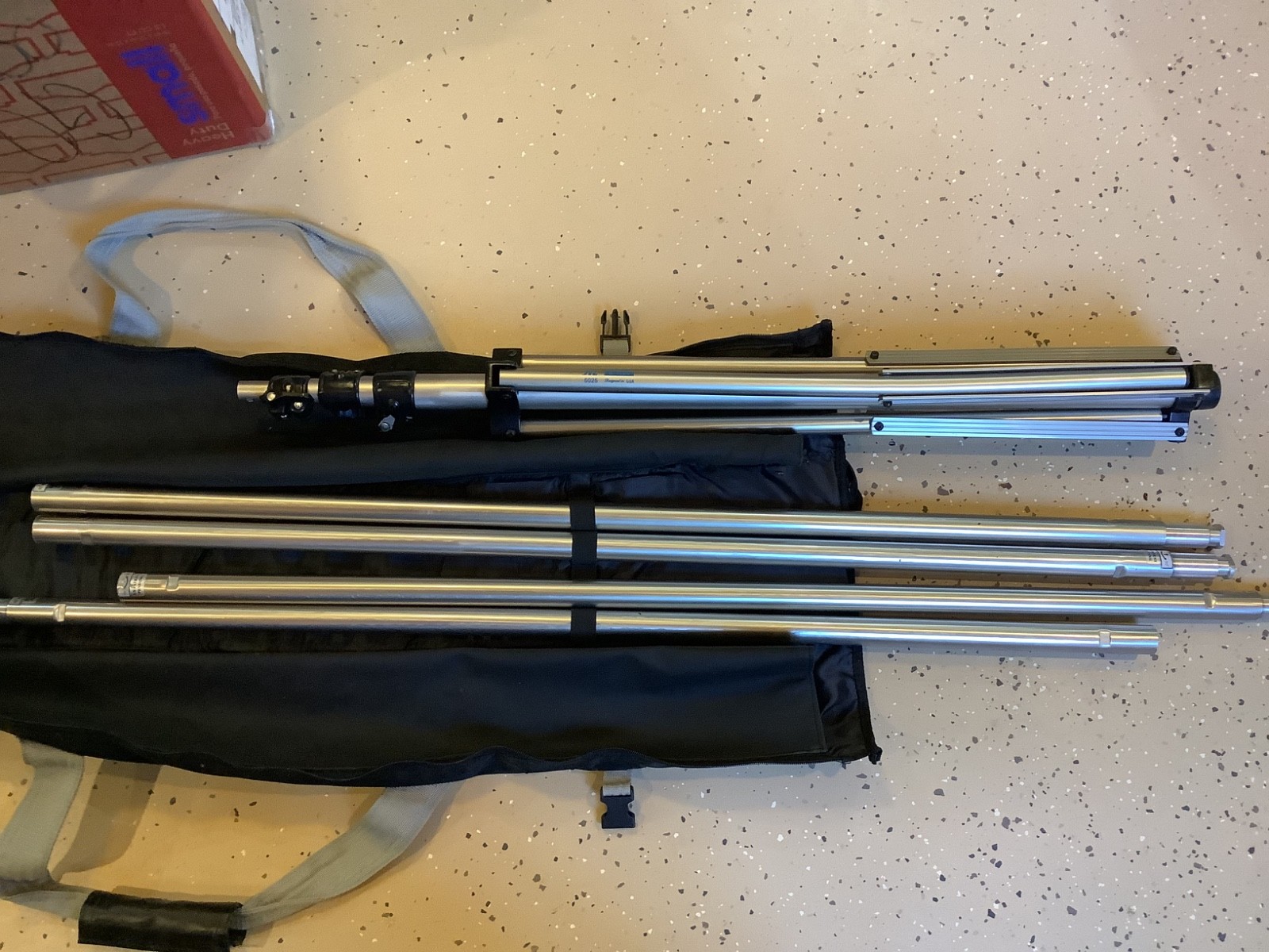 JTL B-1020 5025 Free Standing Background Support System With Bag Read