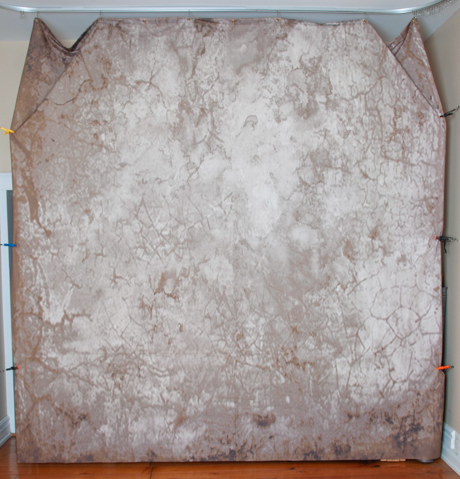 8×10 Deville (6732) Studio Photography Background, Denny Mfg Freedom Cloth