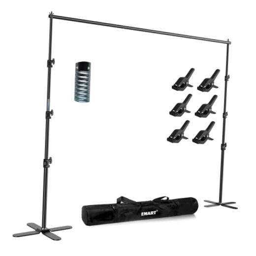 Backdrop Stand Heavy Duty, 10x10Ft Pipe and Drape Stand Adjustable Photo