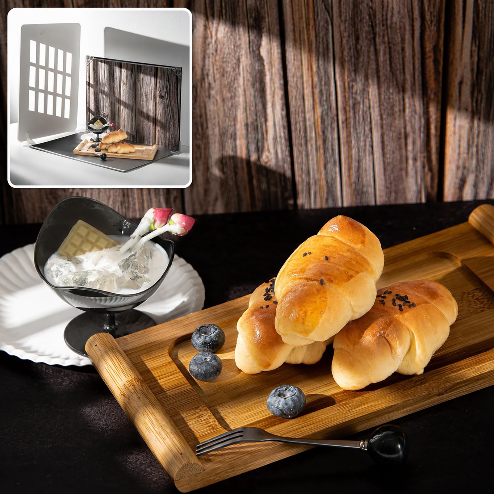 10 PCS 16.5×11.7 Inch 20Patterns Small Product Photography Backdrops Kit Props
