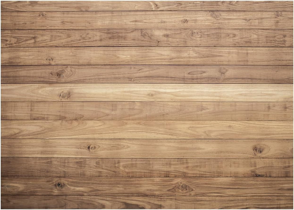 Natural Light Brown Wood Plank Photography Backdrop Realistic Wooden Texture Pho