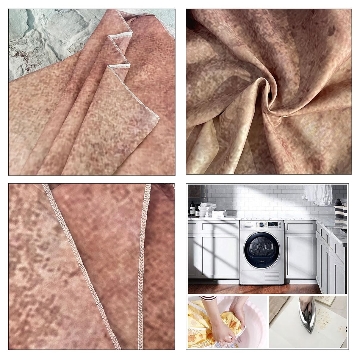 5x7ft Brown Rust Abstract Photography Backdrops Mottled Background