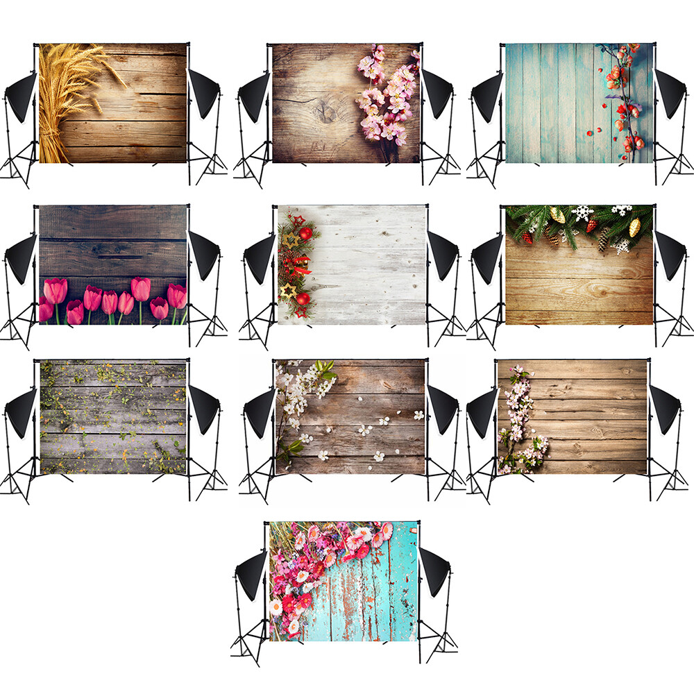 Vinyl Photo Background Brick Floor Photography Lighting Backdrop Studio Tool