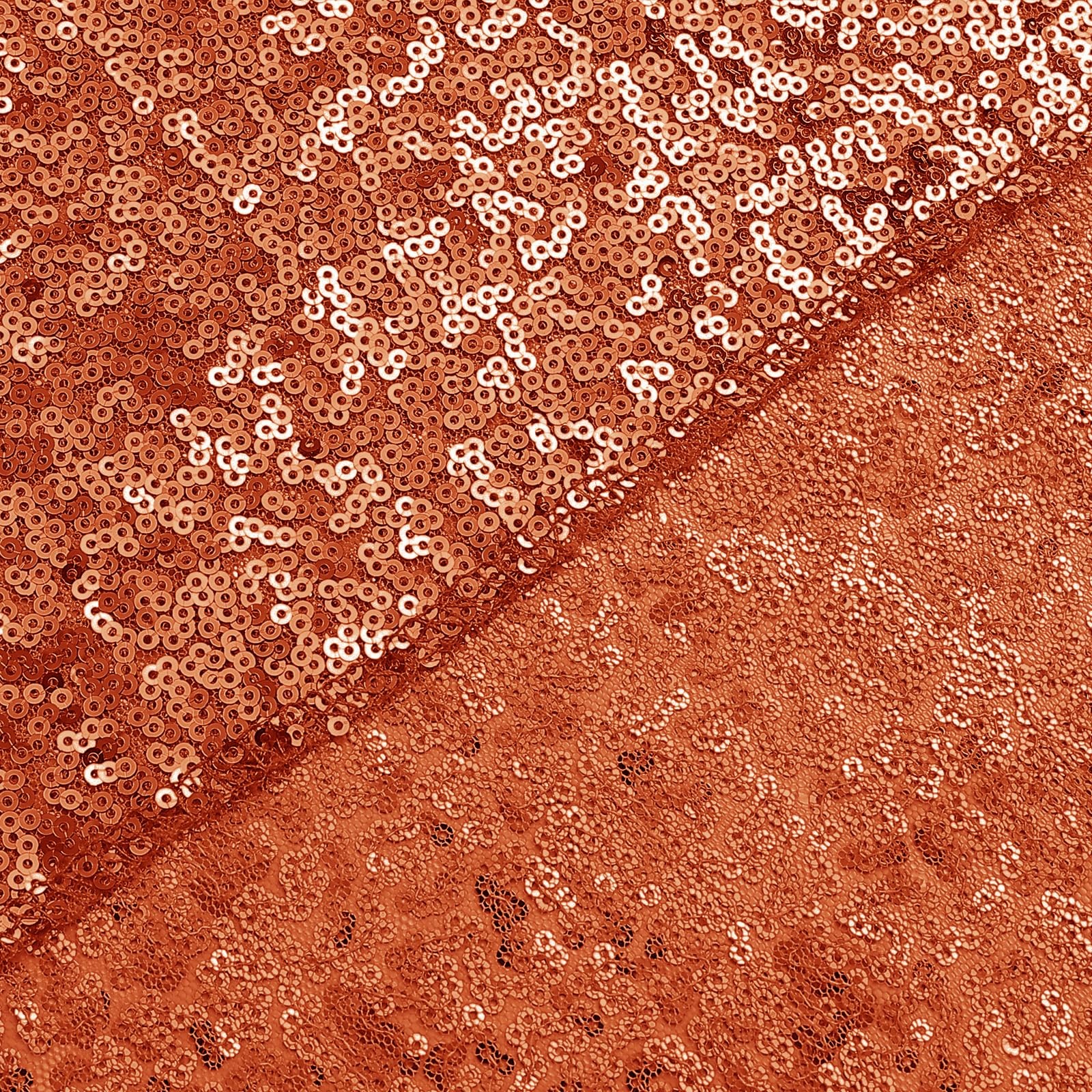 Orange Sequin Backdrop Curtain 2 Panels 2FTx8FT Glitter Orange Background Dra…