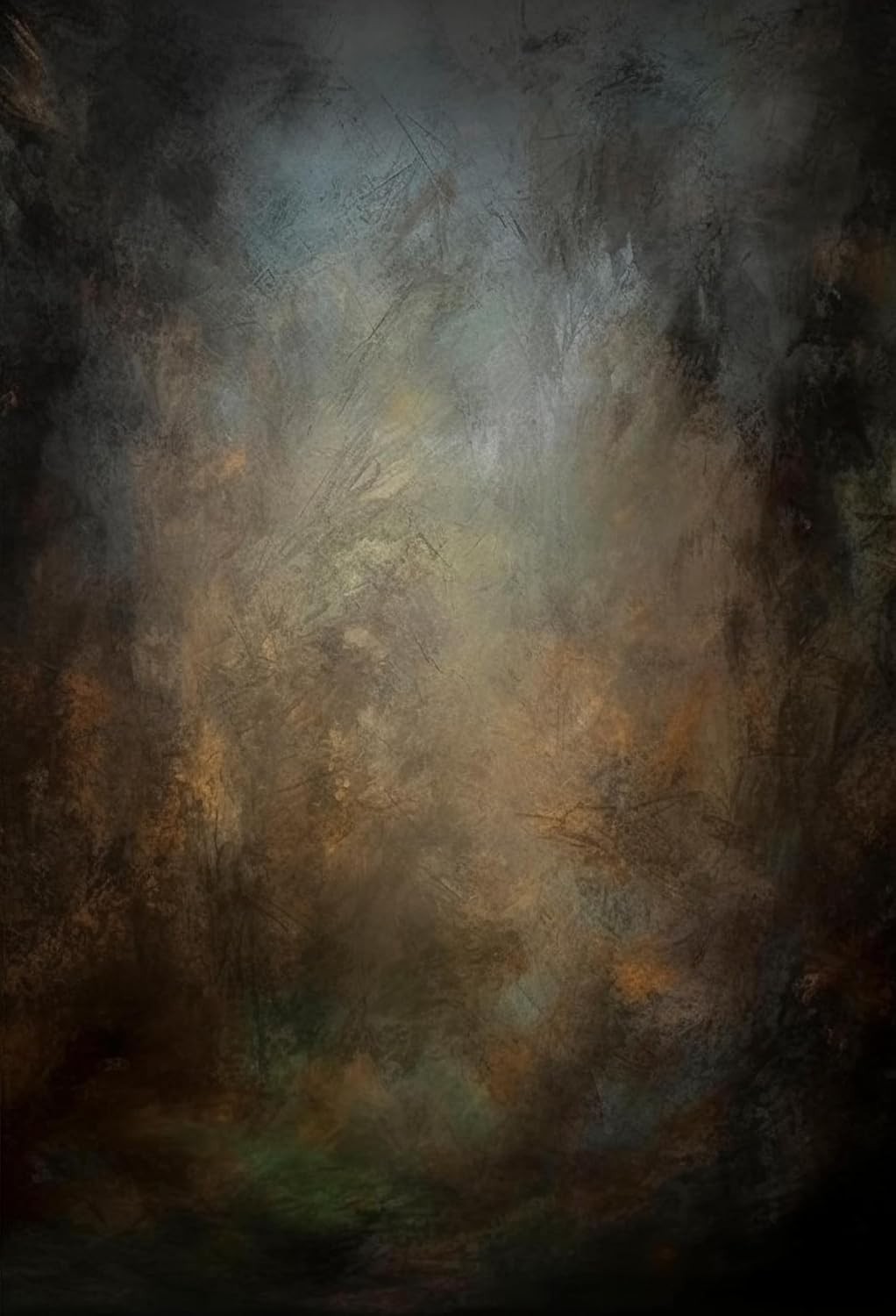 5X7Ft Mottled Portrait Photography Backdrop Abstract Rust Spots for Photoshoot
