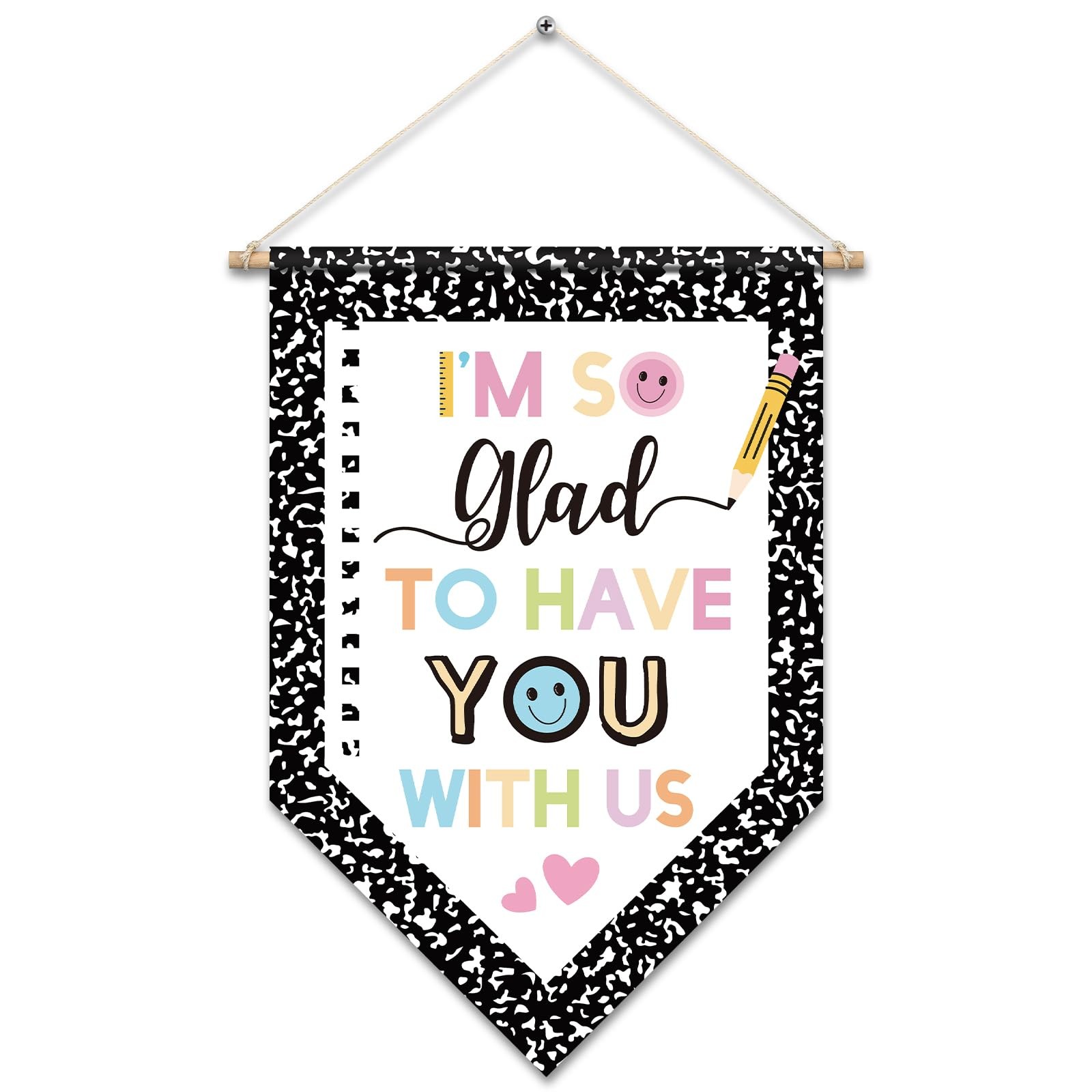 Composition Notebook Classroom Decor I’m So Glad to Have You with Classroom D…