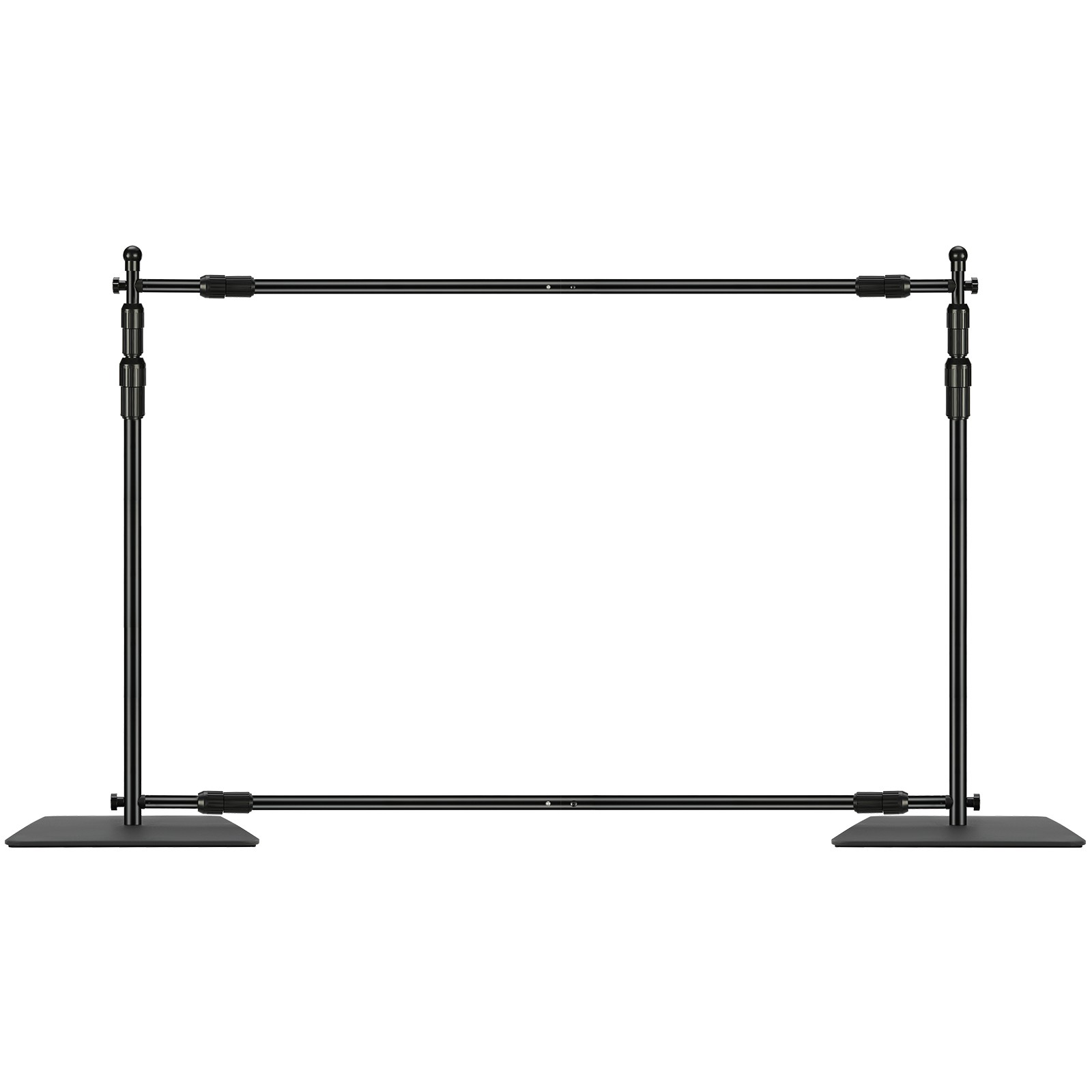 VEVOR Pipe and Drape Kit Heavy Duty Backdrop Stand Carbon Steel Base 10×10 ft