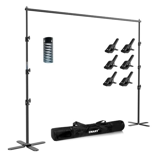 Backdrop Stand Heavy Duty, 10x10Ft Pipe and Drape Stand Adjustable Photo