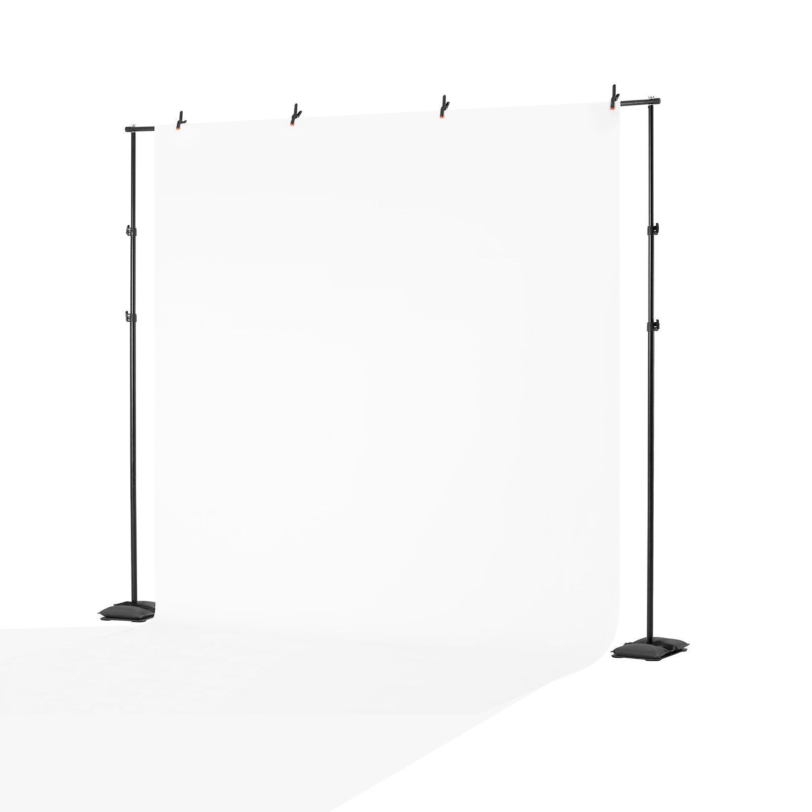 Backdrop Stand, 8.5 x 10 ft Adjustable Photo Backdrop Stand Kit